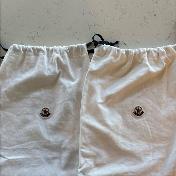 Limited Edition Moncler Helis White/ Black Leather Lace Up Ankle Boots - Picture 9 of 9